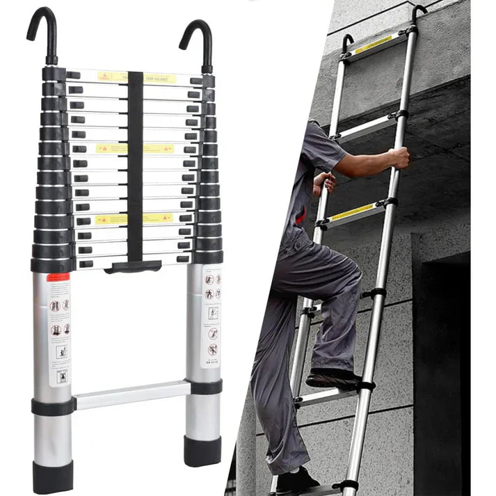 ESCALERA PLEGABLE DE ALUMINIO 4.4 METROS