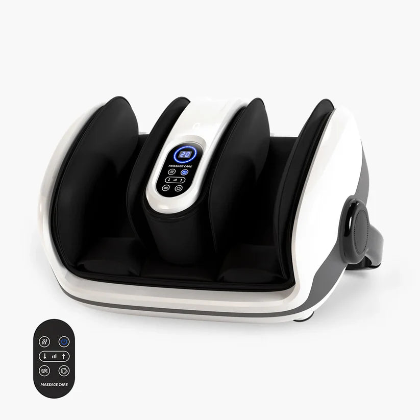 MÁQUINA DE MASAJE 2 EN 1: PIES Y PANTORRILLAS