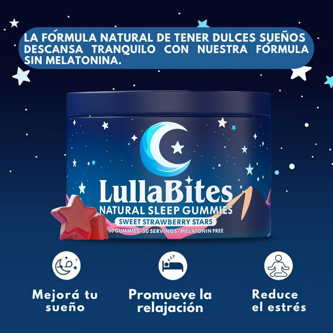 Lullabite™ Gomitas Naturales para Dormir