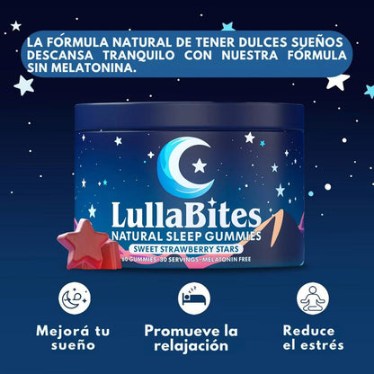 Lullabite™ Gomitas Naturales para Dormir