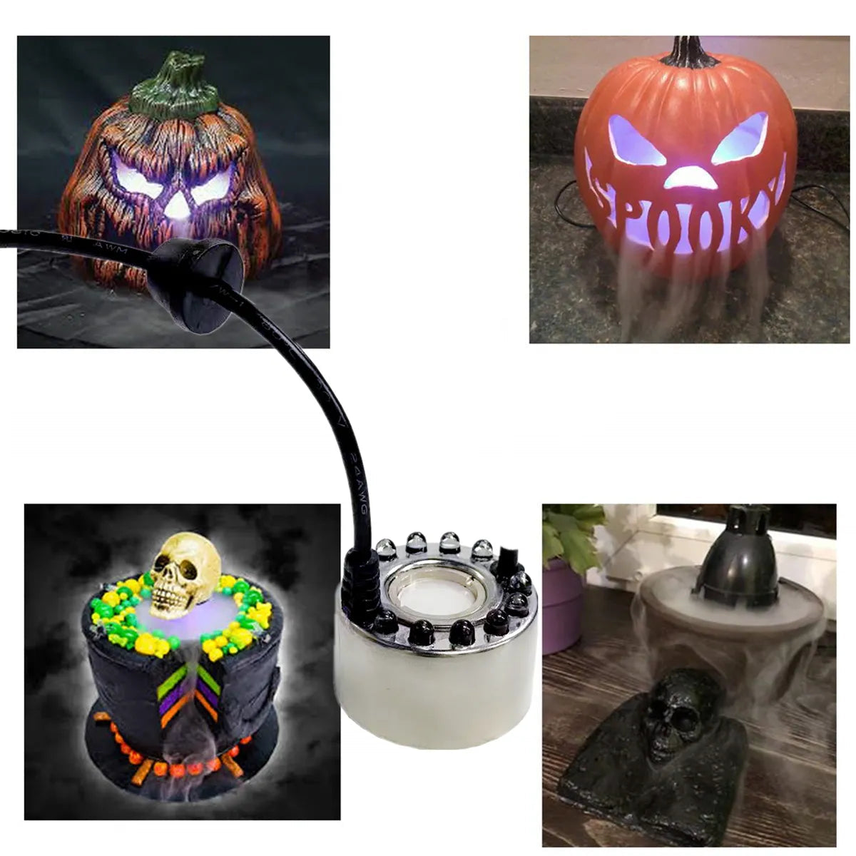 Brumizador Mágico LED de Halloween