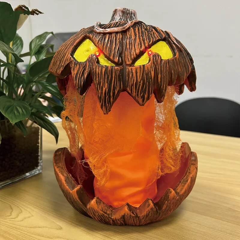 Lámpara de calabaza extensible