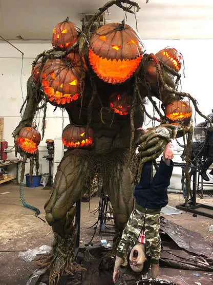 Monstruo de Calabaza Gigante Animatrónico