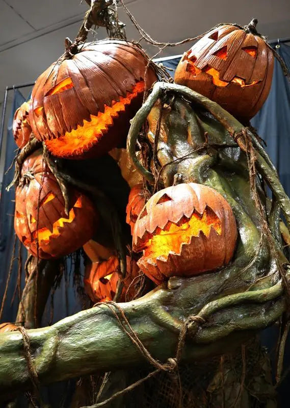 Monstruo de Calabaza Gigante Animatrónico