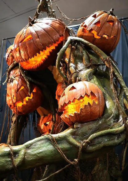 Monstruo de Calabaza Gigante Animatrónico