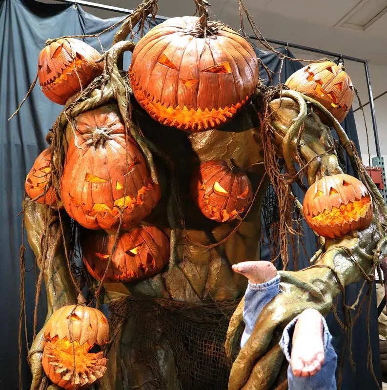 Monstruo de Calabaza Gigante Animatrónico