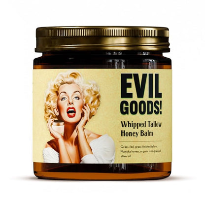 EVIL GOODS! Hidratante de Sebo de Res con Miel