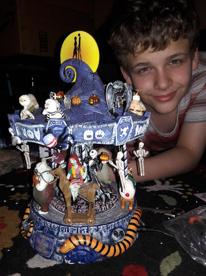 Mini carrusel giratorio Pesadilla antes de Navidad