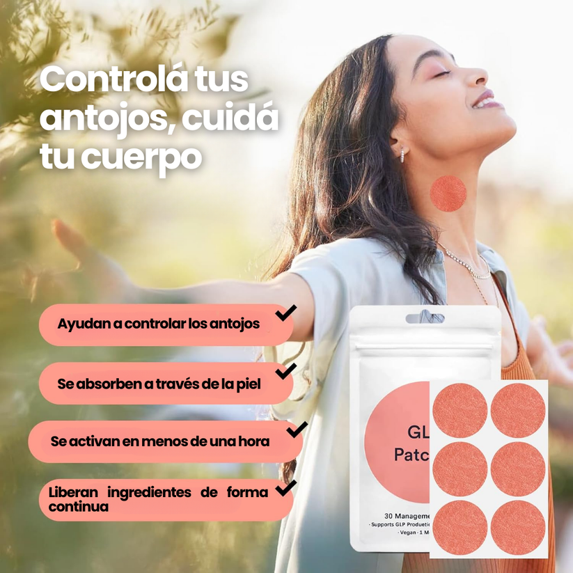 Parche GLP Ki - Mezcla Botánica Natural para equilibrio y bienestar
