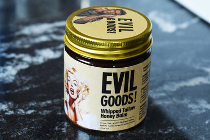 EVIL GOODS! Hidratante de Sebo de Res con Miel