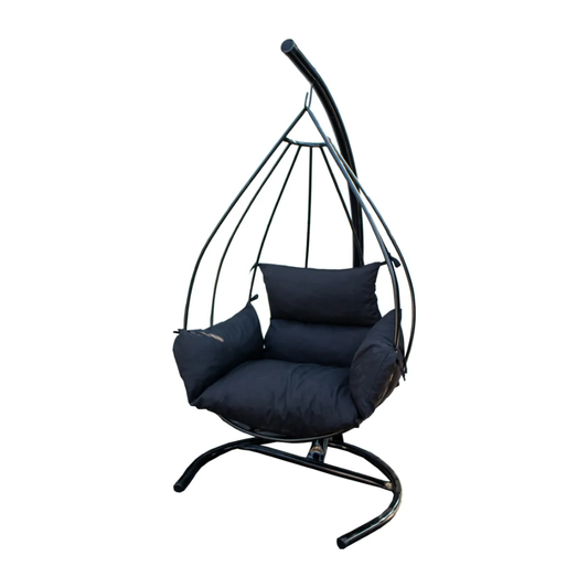 Hamaca Colgante Tipo Gota color negro