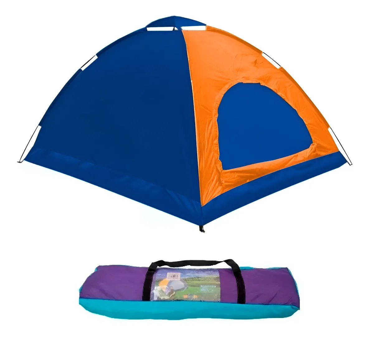 Carpa Igloo 4 Personas Armado Automático 2x2 Igloo Impermeable