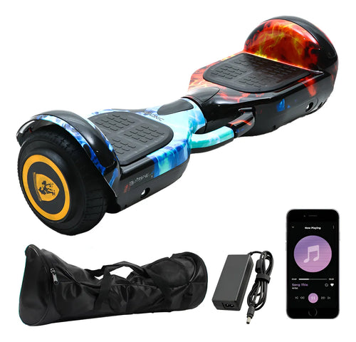 Patineta Skate eléctrico hoverboard Multicolor