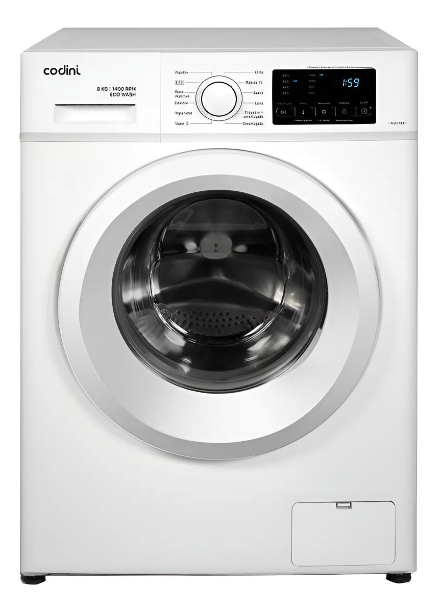 Lavarropas Automático Codini 8014 Blanco 8kgs 1400rpm