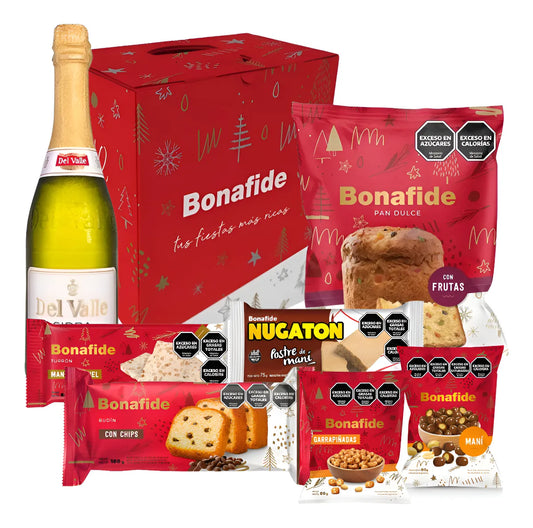 Caja navideña Bonafide 2025
