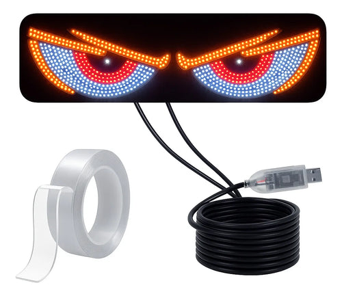 Pack 3 Luces led para carro Ojos de demonio
