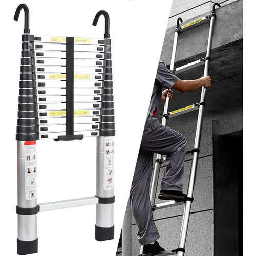 ESCALERA PLEGABLE DE ALUMINIO 4.4 METROS