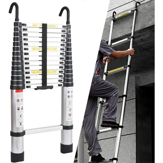 ESCALERA PLEGABLE DE ALUMINIO 4.4 METROS