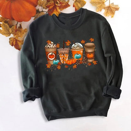 Camiseta de Calabaza Especiada Otoñal