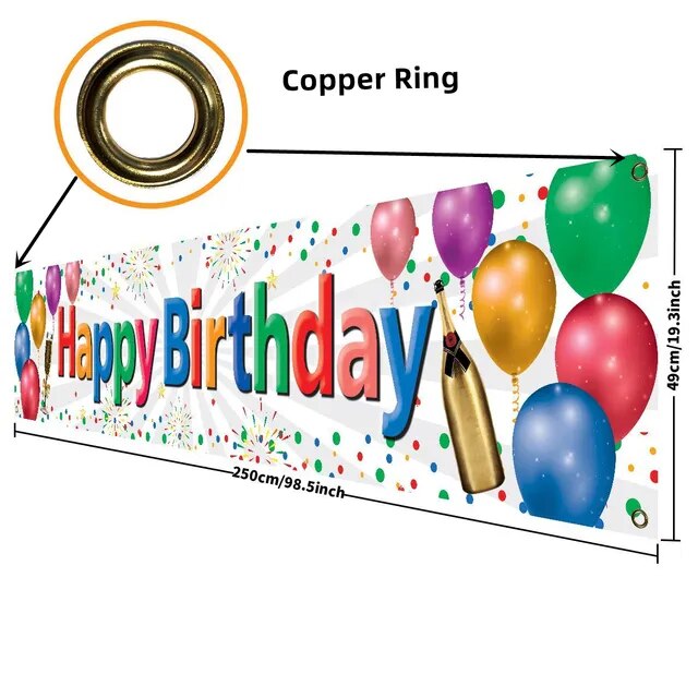 Gran Banderola de Halloween Aterradora