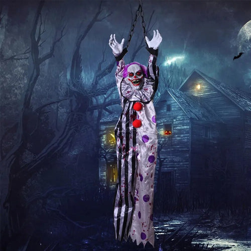 Payaso Colgante Decorativo Aterrador