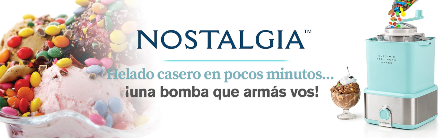 Nostalgia®  Maquina de Helado