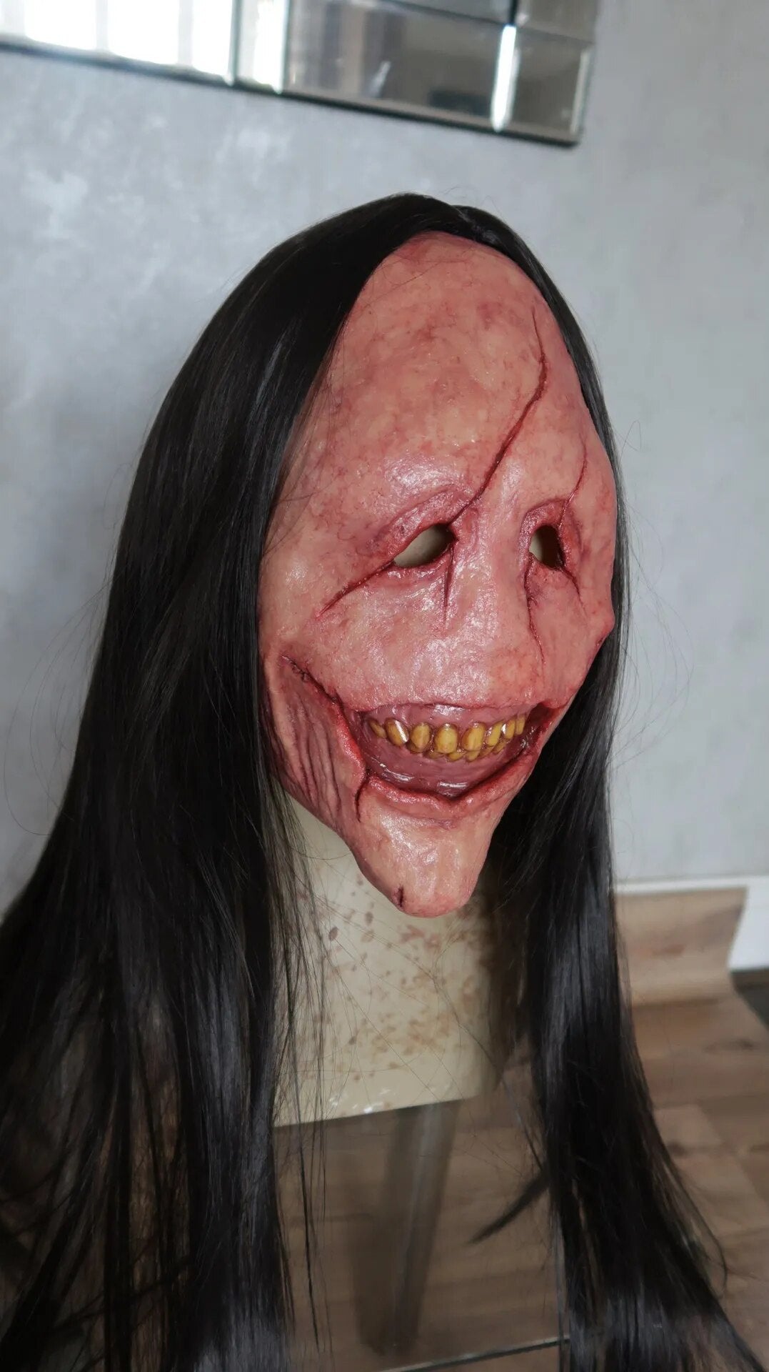 Máscara de Demonio Desfigurado Realista