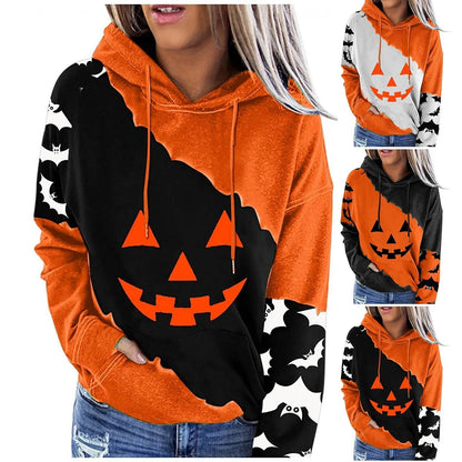 Sudadera con Capucha de Calabaza