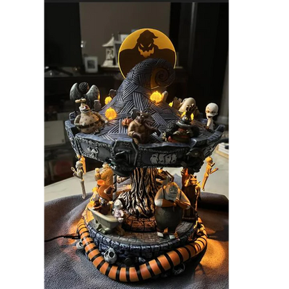 Mini carrusel giratorio Pesadilla antes de Navidad