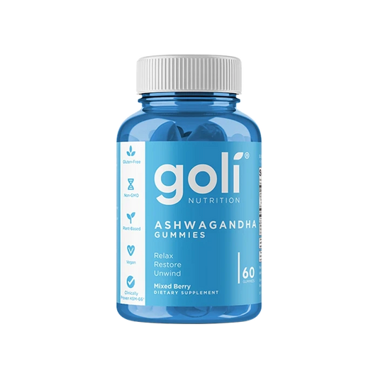 GOLI Gomitas de Ashwagandha  (60 Cápsulas)