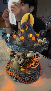 Mini carrusel giratorio Pesadilla antes de Navidad