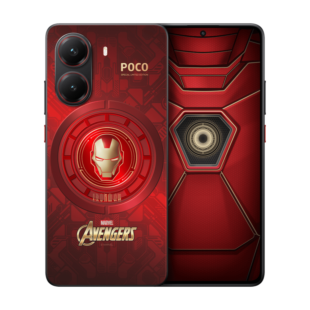 3 packs Poco X7 Pro Iron Man Edition