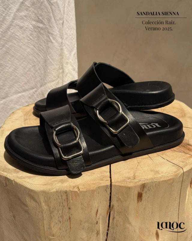 SANDALIAS DE CUERO SIENNA