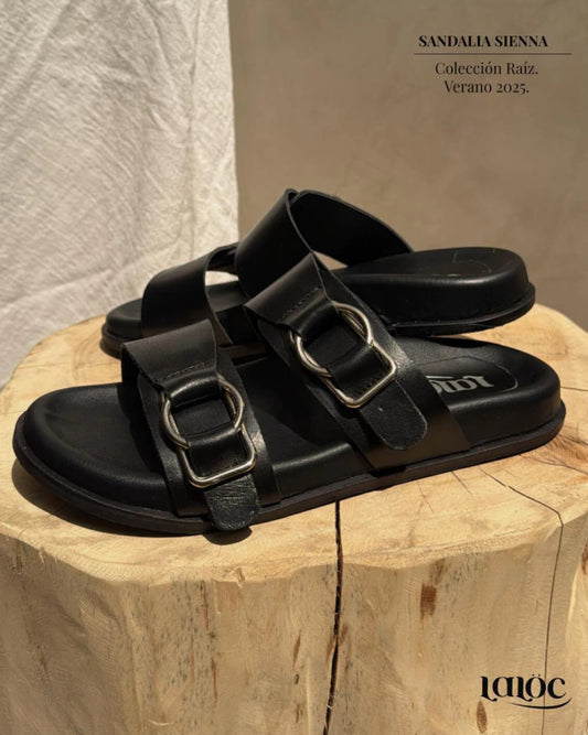 SANDALIAS DE CUERO SIENNA